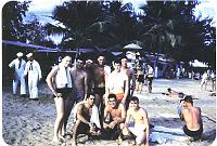  OI Division group at the beach in San Juan, Puerto Rico